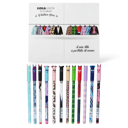 Magnetic Box 12 Penne Cancellabili Fashion - Tinta Unita