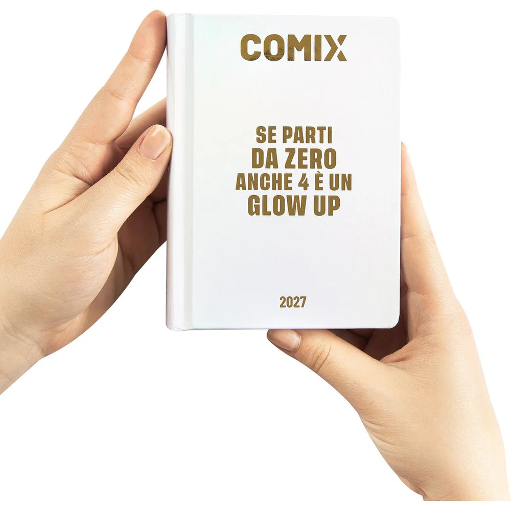 Diario 16 Mesi 2026/27 - COMIX - Giornaliero holo-white