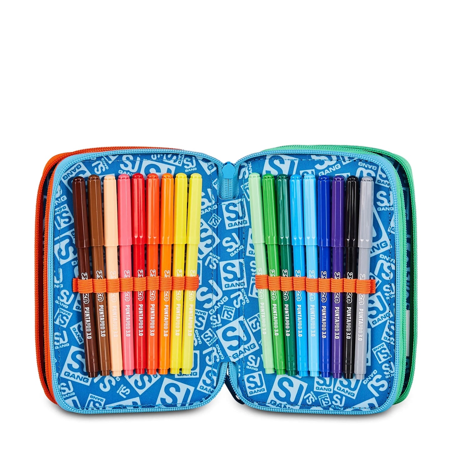 Astuccio 3 Zip 3D - Space Ride