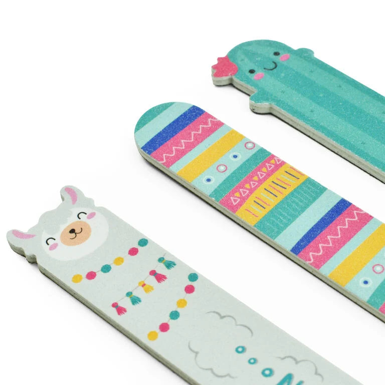 Set di 3 Lime per Unghie Llama - Nails Before Males
