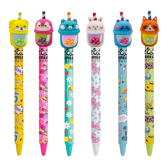 Penna Cancellabile - Tinta Unita Bubble Tea