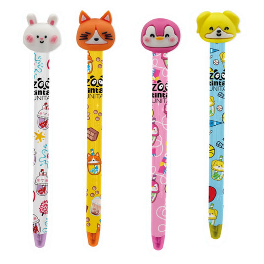 Penna Cancellabile Irresistibile - Tinta Unita Zoo