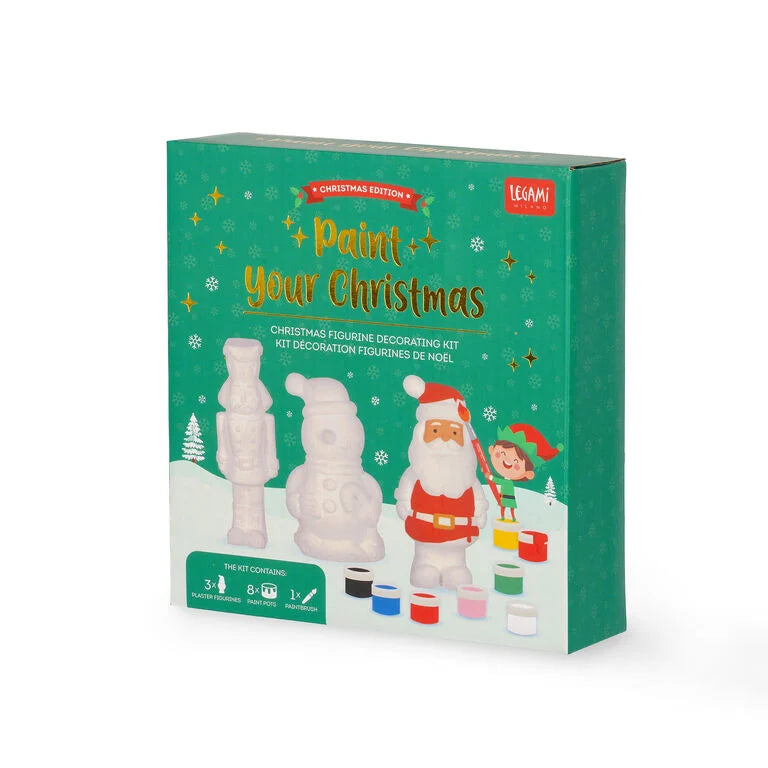 Kit Decorazione Statuette di Natale - Paint Your Christmas