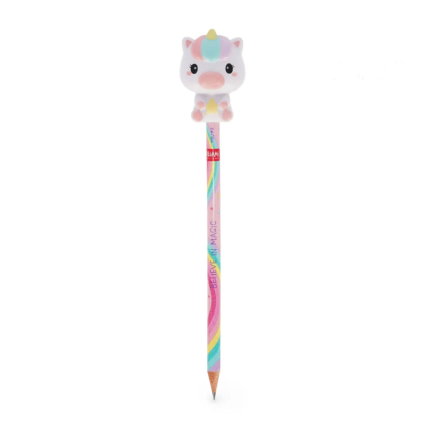 Matita con Antistress Squeezies - Unicorno