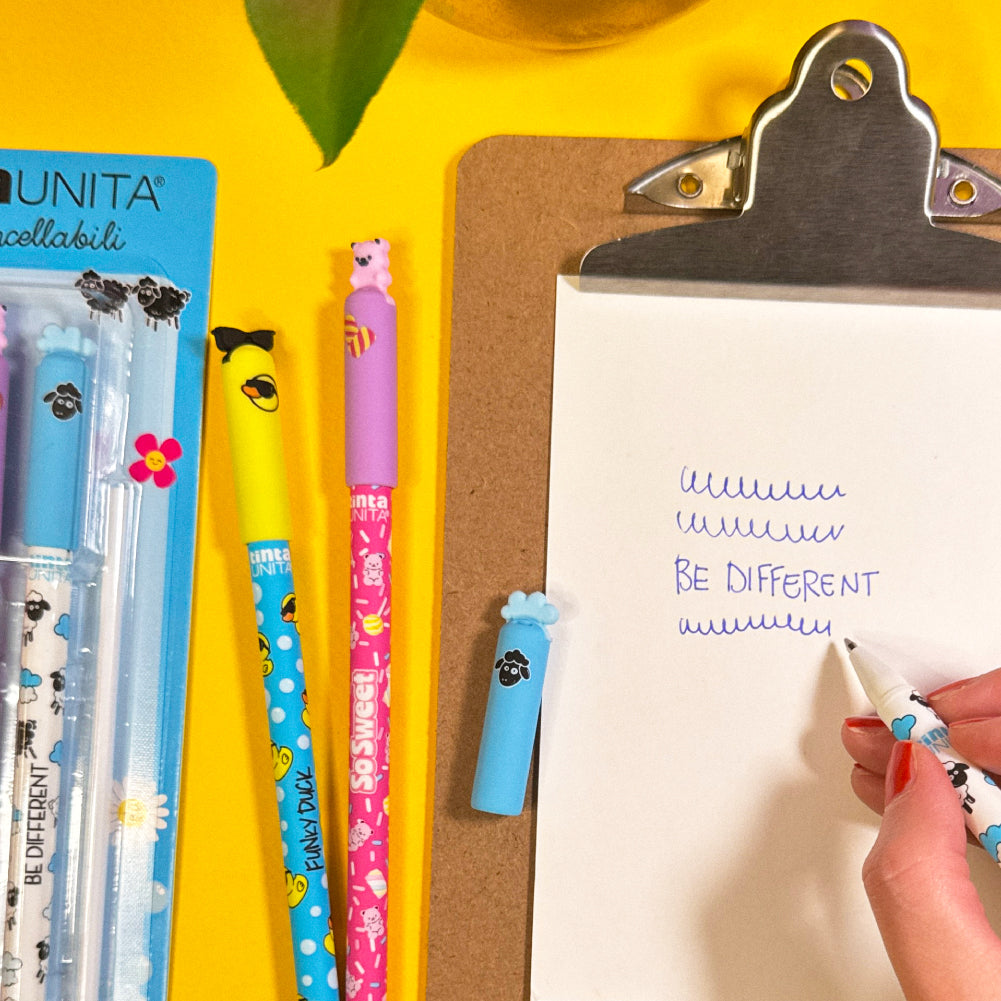 Set 3 Penne Be Different Limited Edition - Tinta Unita