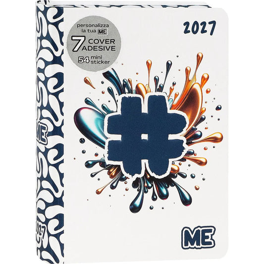 Diario 16 Mesi 2026/27 - ME - Giornaliero Blu
