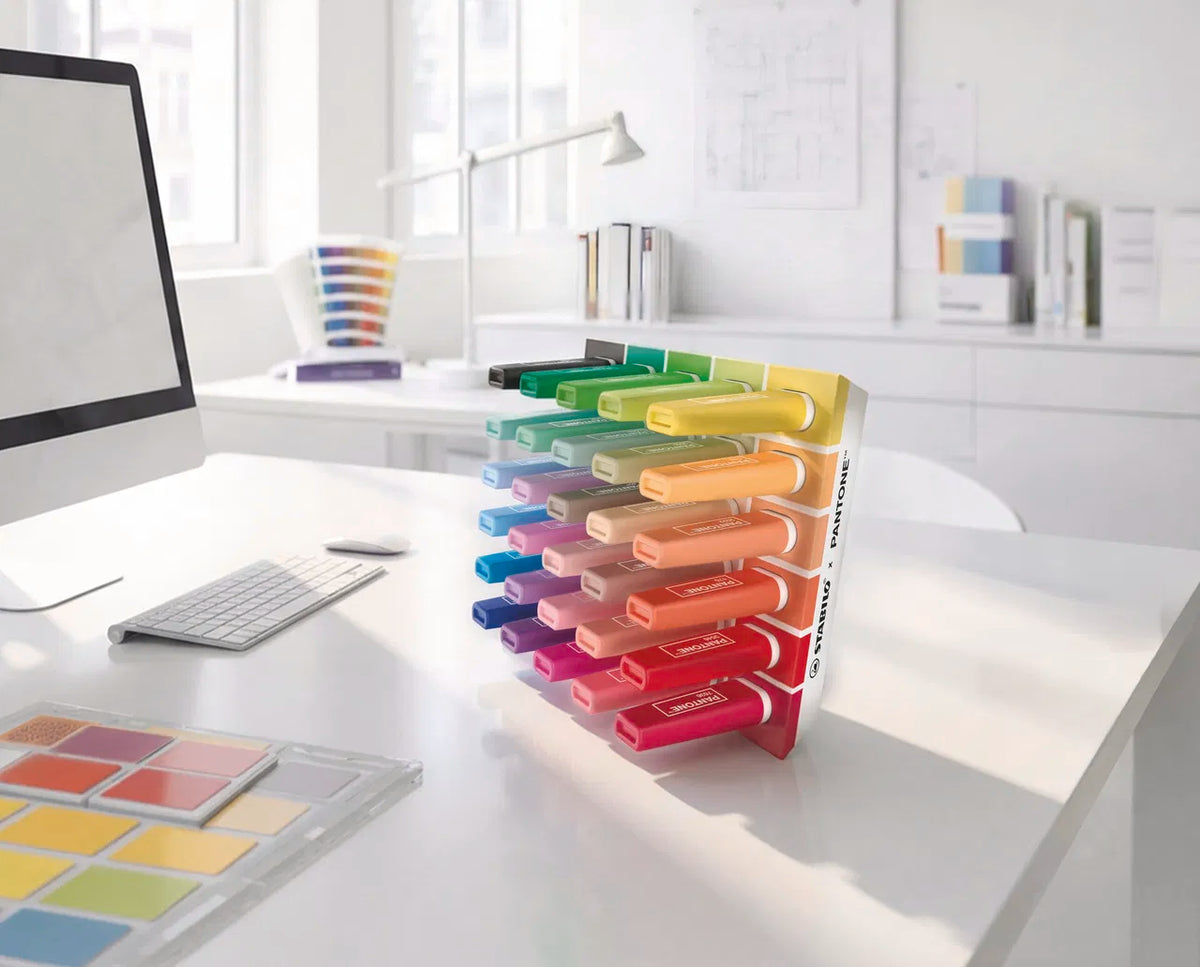 Set 30 Evidenziatori Stabilo Boss X Pantone