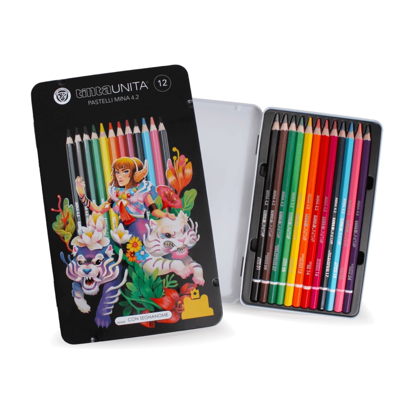 Metal Box Pastelli Fraffrog Edition - Tinta Unita