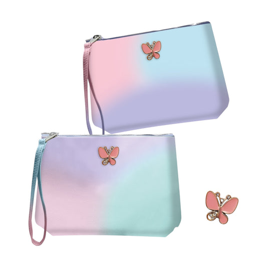 Pochette Pouch Gradient- Tinta Unita Be Happy