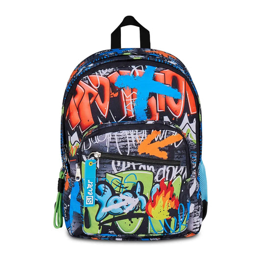 Zaino Ever High Flames Doppio Scomparto - Sj Gang Ever