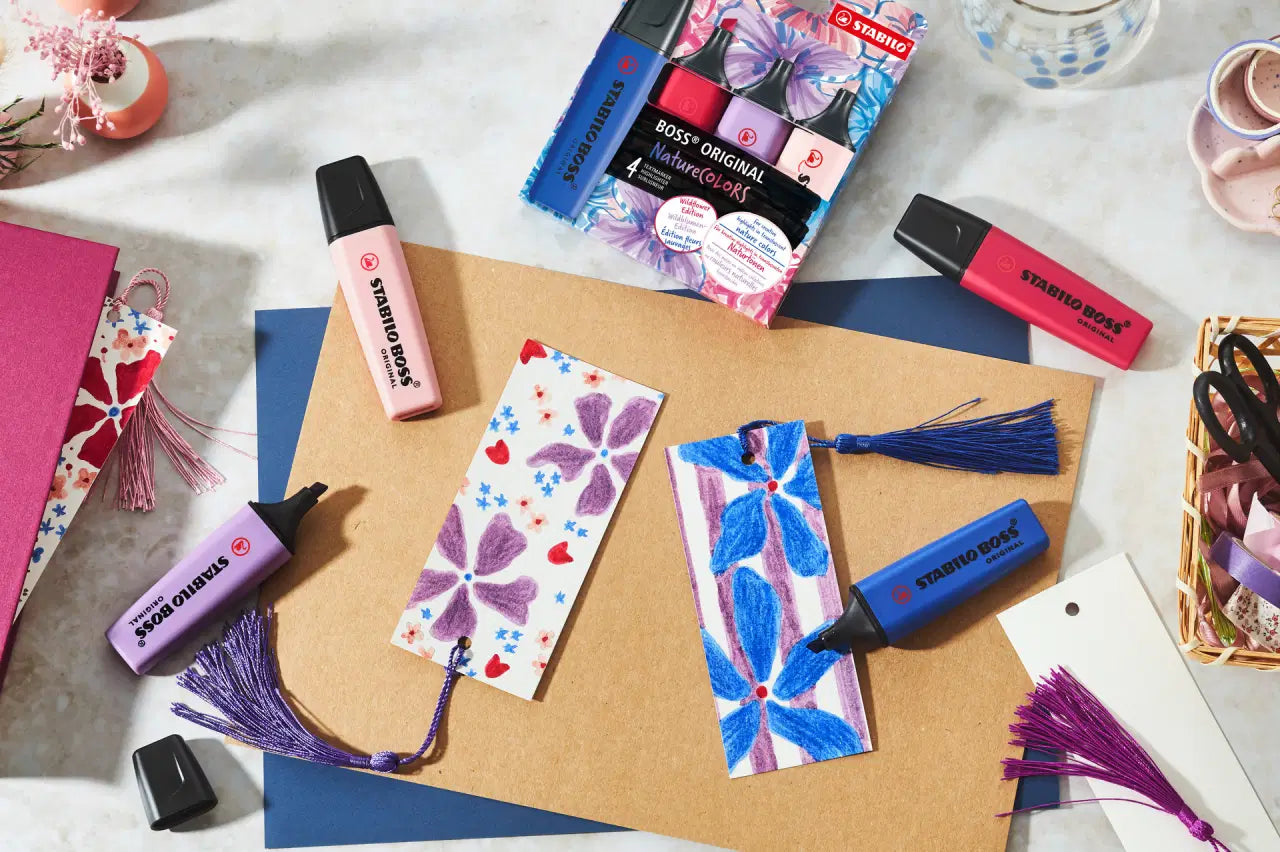 Evidenziatore Stabilo Boss Original NatureColors Wildflower Astuccio da 4