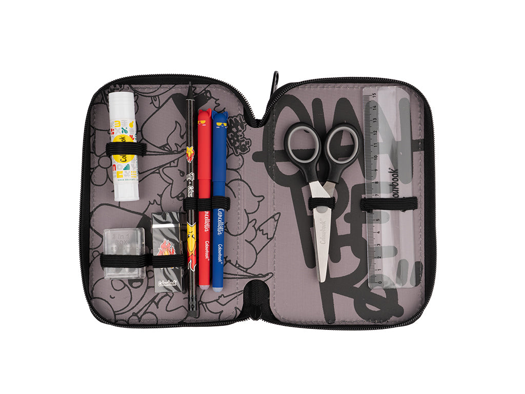 Astuccio 3 Zip Gianpiero X Colourbook