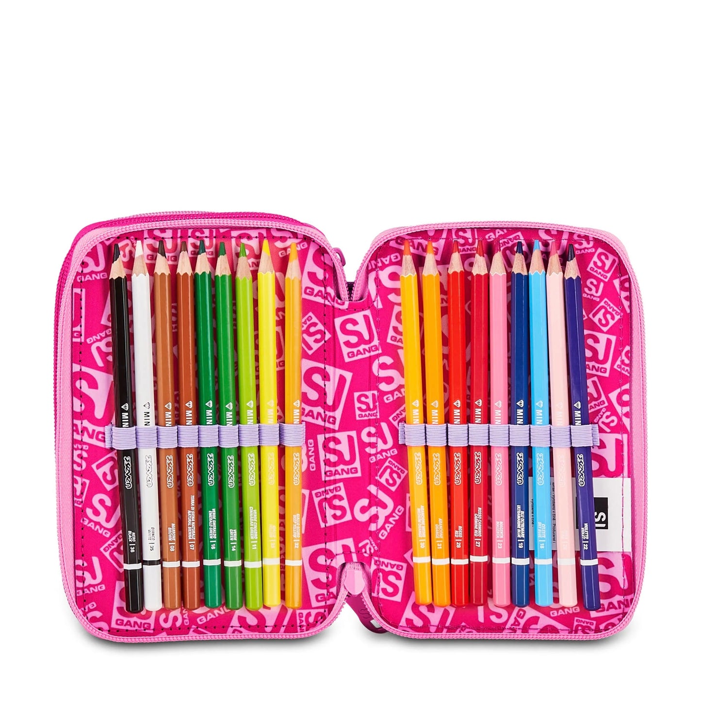 Astuccio 3 Zip - Soft Pouch Girl