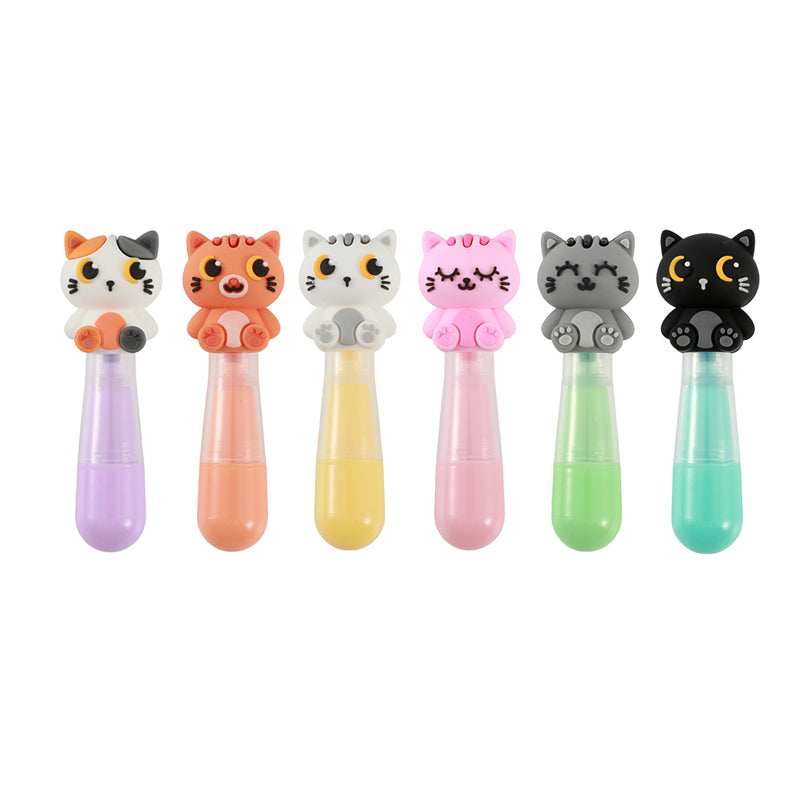 Evidenziatori Cat set 6 pz - Itotal