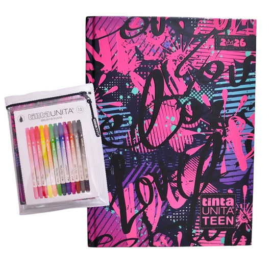 Diario 12 Mesi Oh Oh TINTA UNITA