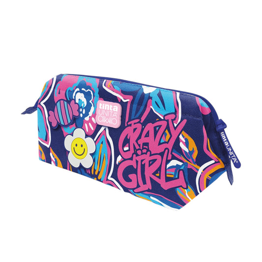 Astuccio Bustona Triangolare Crazy Girl - Tinta Unita Click