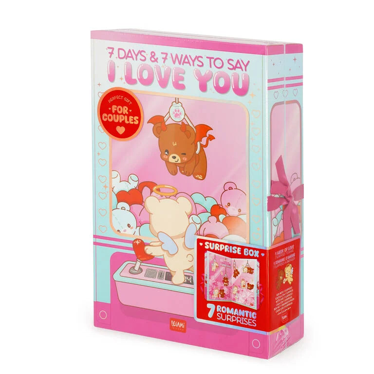 Scatola con 7 sorprese - 7 Days & 7 Ways to Say I Love You