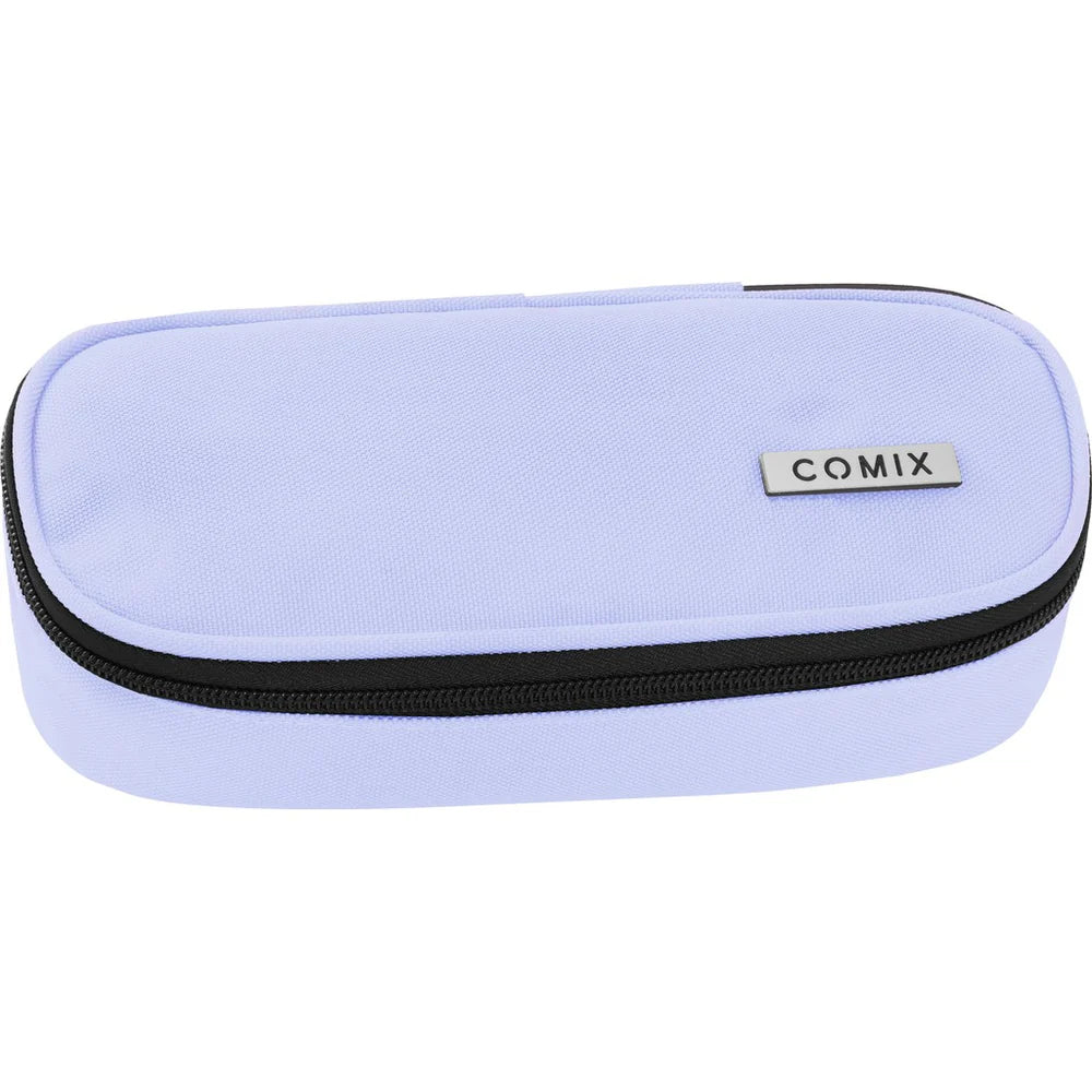 Astuccio ovale COMIX Monocolore Lilla