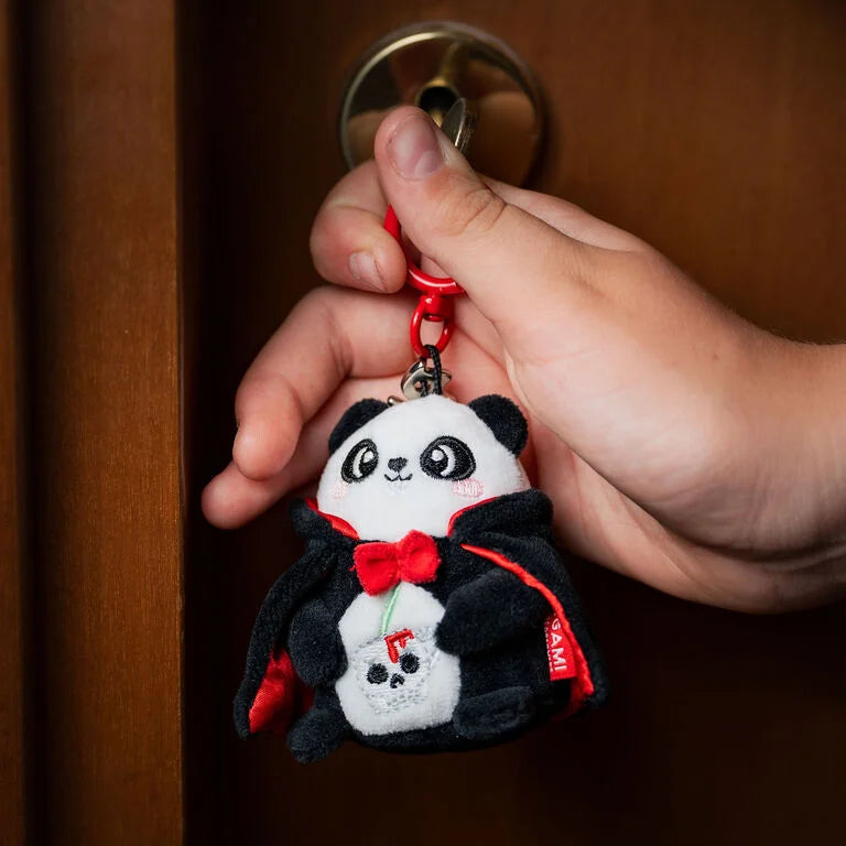 Portachiavi di Peluche Panda "Bam-Boo!" Halloween - Tiny Super Soft!