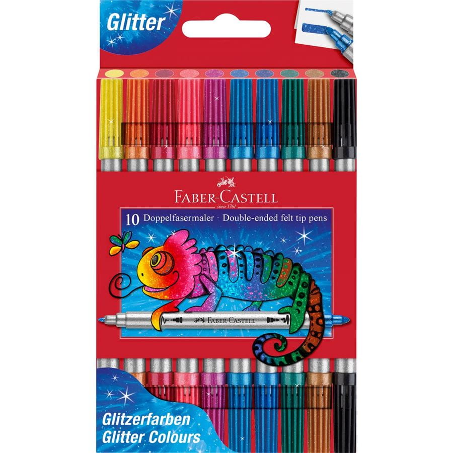 Pennarelli Doppia Punta Glitterati - Faber Castell