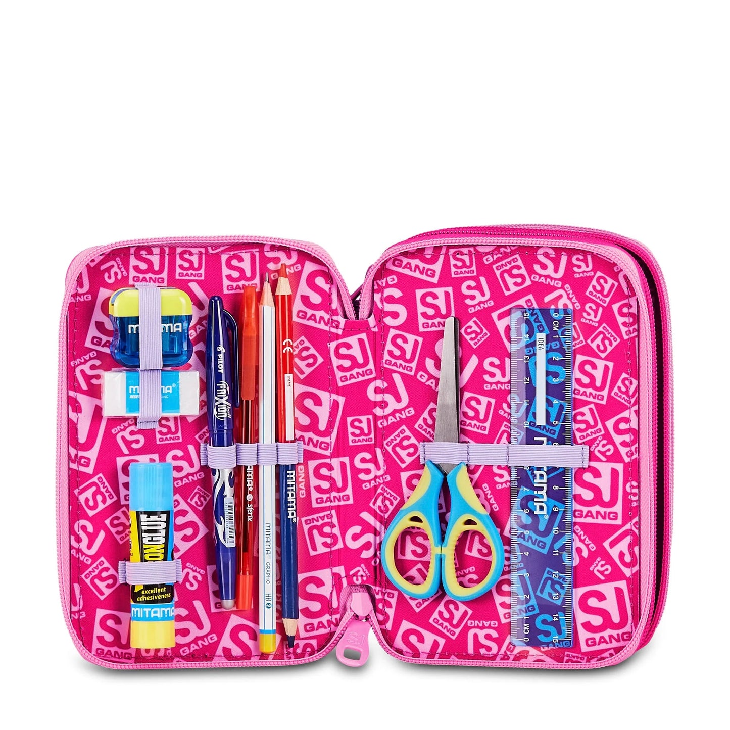Astuccio 3 Zip - Soft Pouch Girl