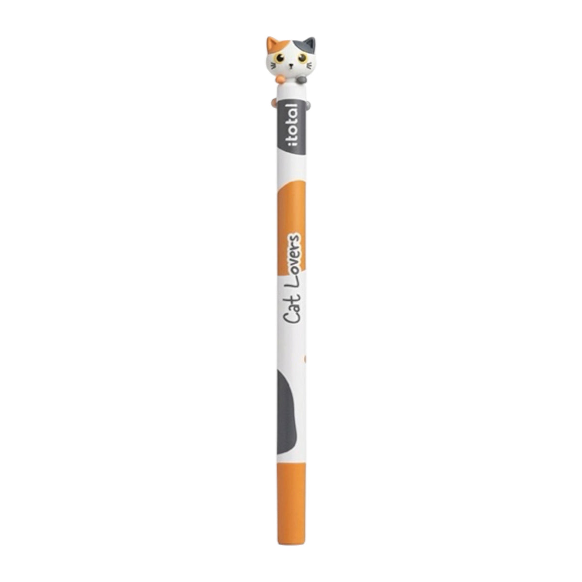 Penna Cancellabile Climby Gatto Arancio - Itotal