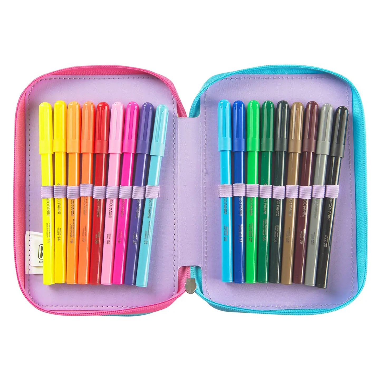 Astuccio 3 Zip Mofu Mofu Bradipo