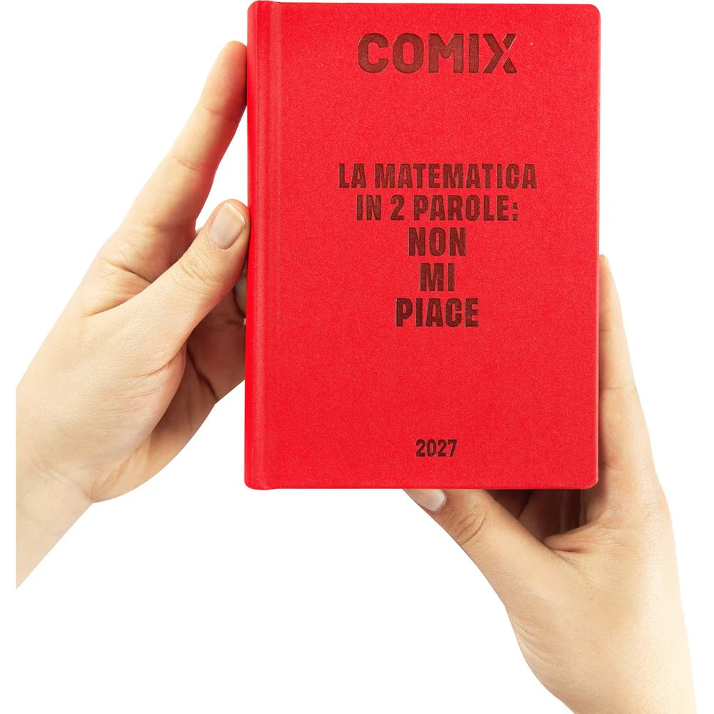 Diario 16 Mesi 2026/27 - COMIX - Giornaliero red
