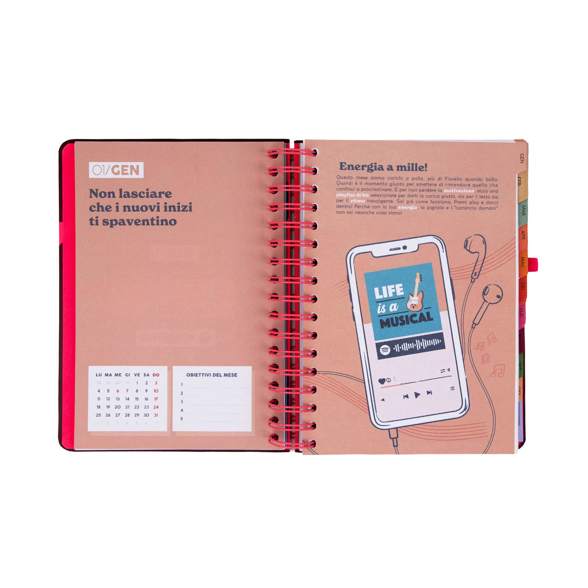 Agenda Giornaliera 2027 - Full aesthetic - Mr Wonderful