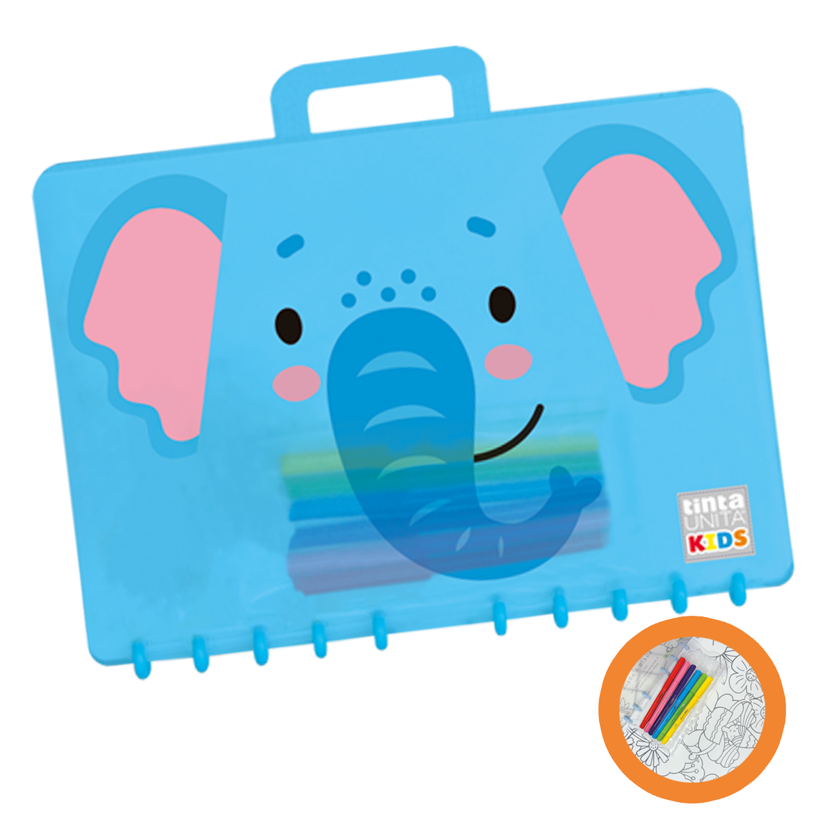 Valigetta Funny Coloring - Tinta Unita Kids