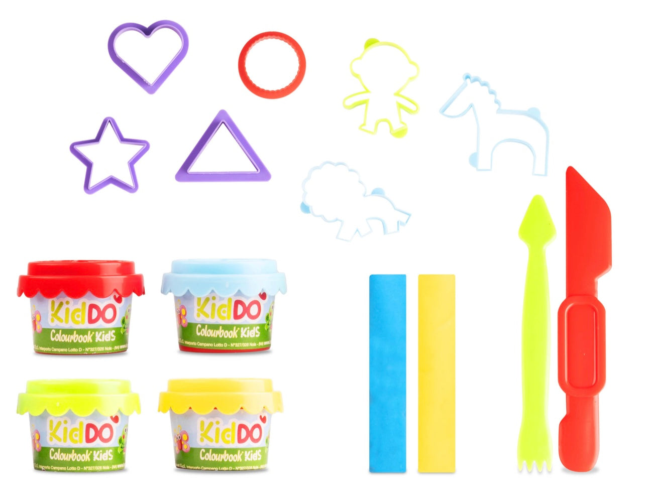Secchiello plastilina KidDO’ con accessori