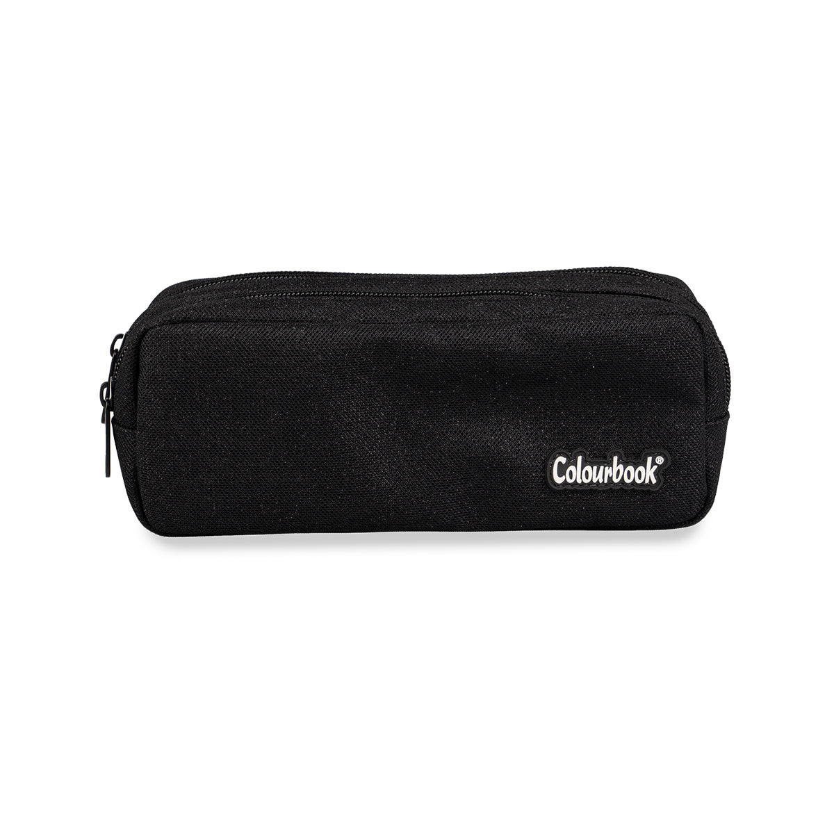 Astuccio 2 Zip Nero Glitter - Colourbook
