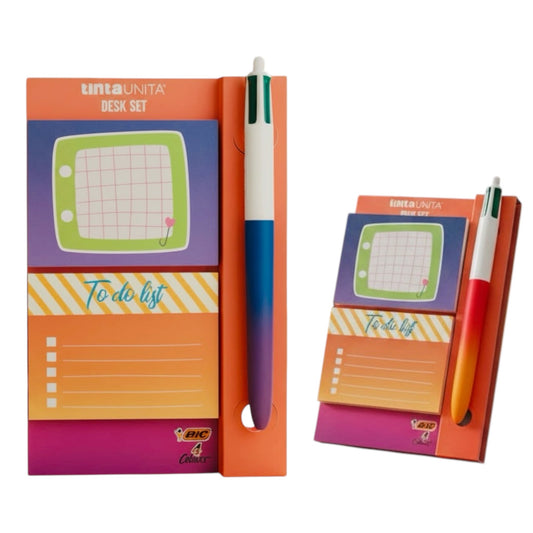 Set Penna 4 Colours Soft Gradient - Tinta Unita X Bic