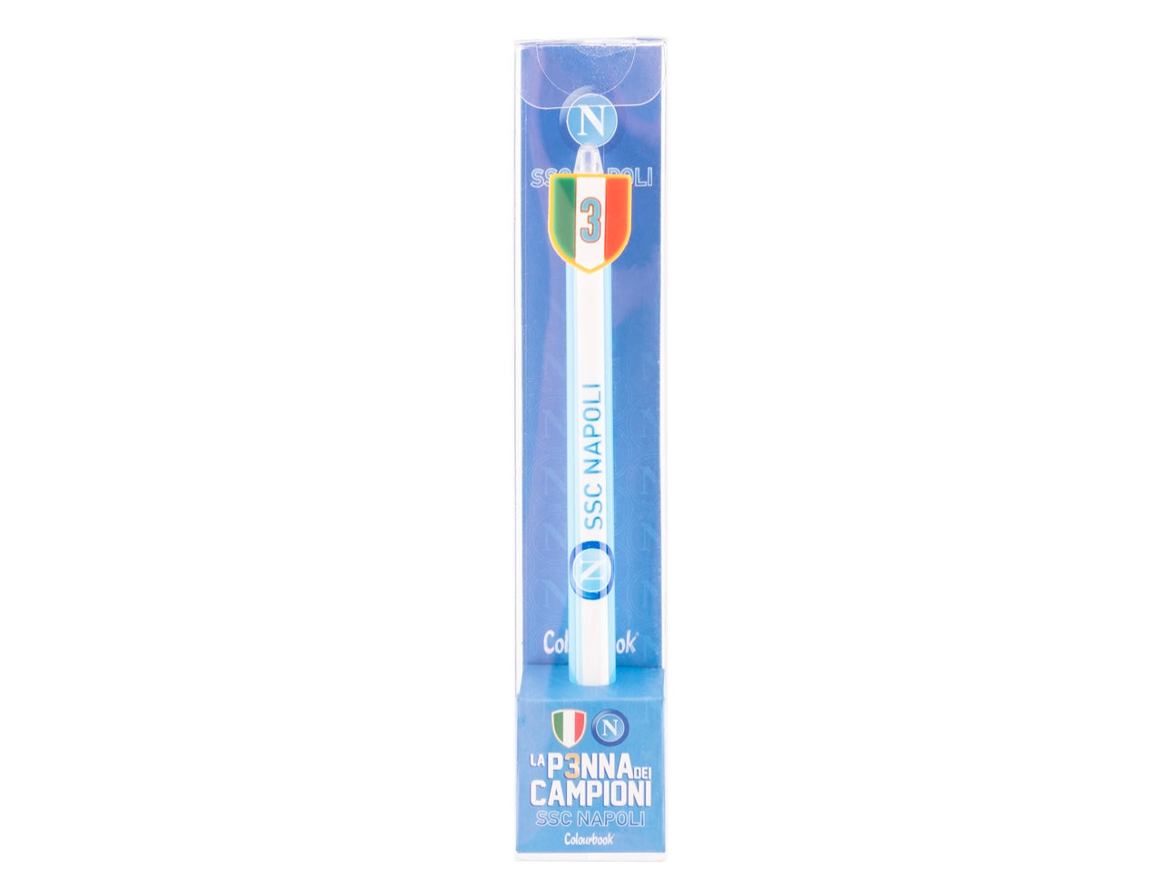 Penna a scatto SSC Napoli Limited – Inchiostro blu