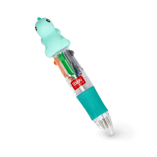 Mini Penna a Sfera 4 Colori - Mini Magic Rainbow Dino LEGAMI