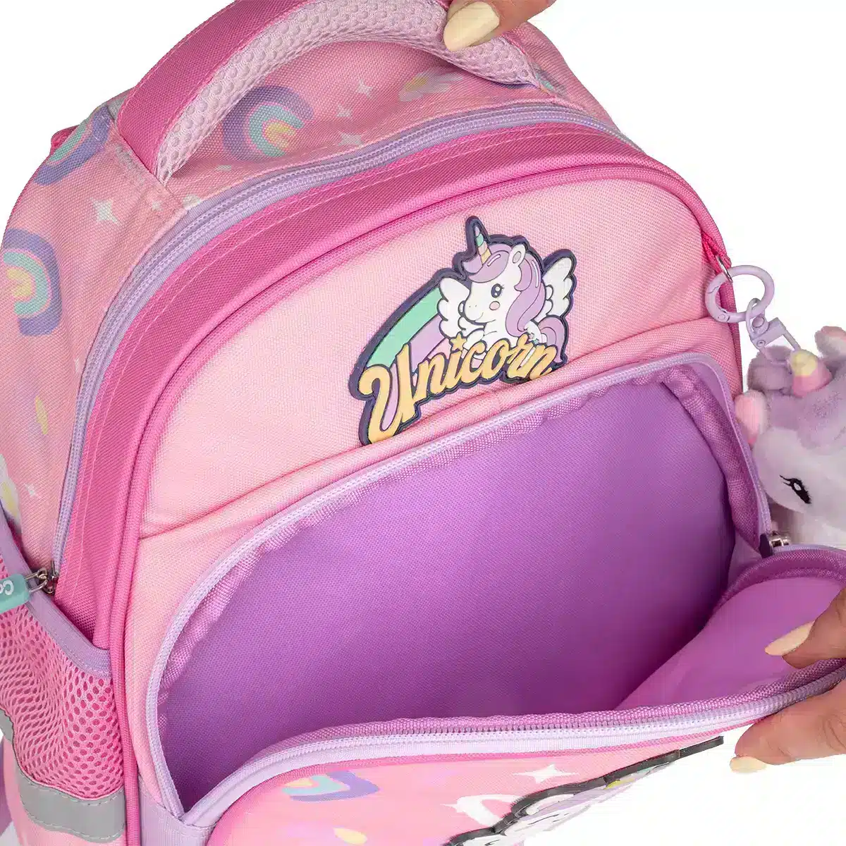 Zaino Asilo Unicorn con Peluche