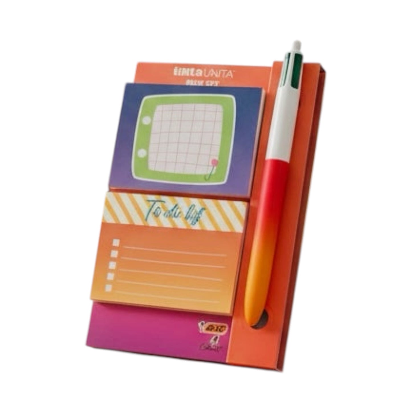 Set Penna 4 Colours Soft Gradient - Tinta Unita X Bic