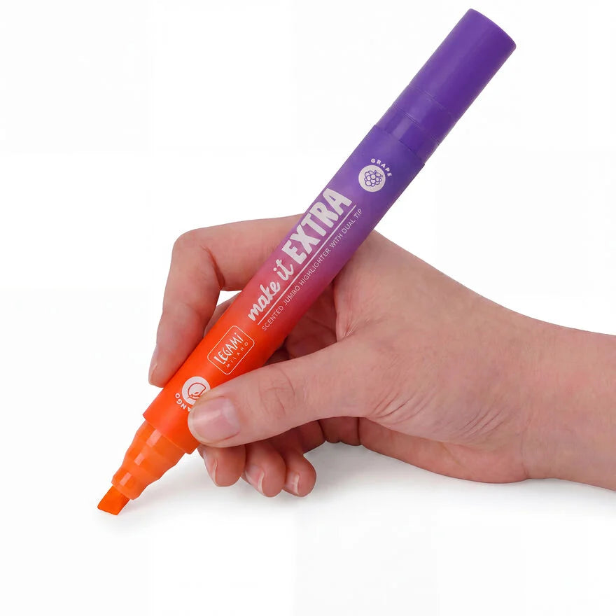 Evidenziatore Gigante Profumato con Doppia Punta - Make It Extra