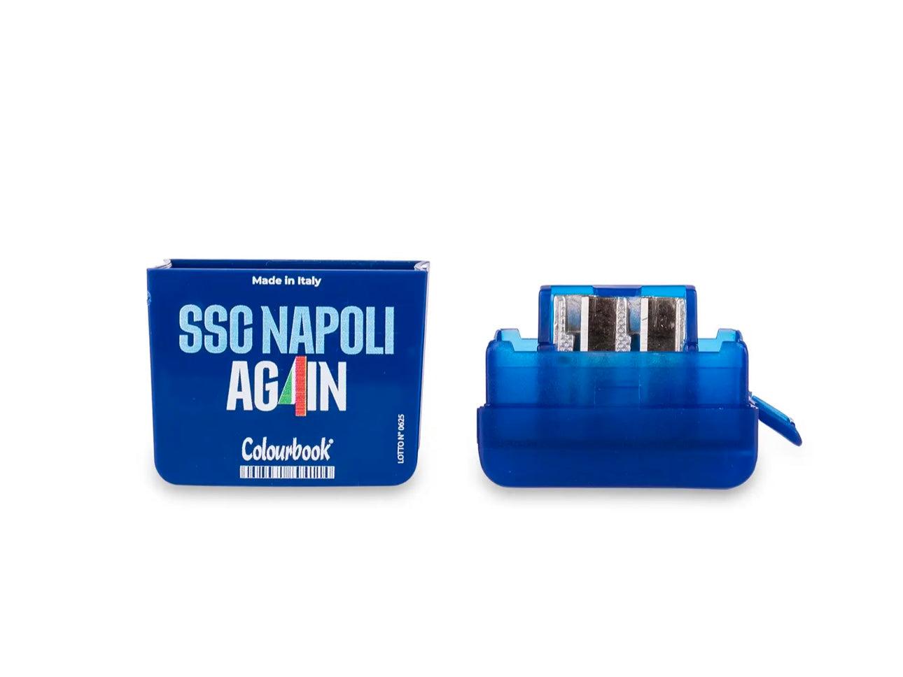 Temperamatite 2 fori con serbatoio SSC Napoli Again Colourbook