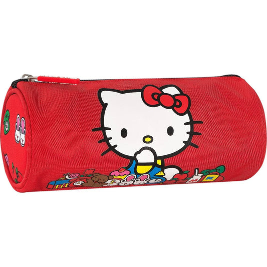 Astuccio tombolino Hello kitty Rosso