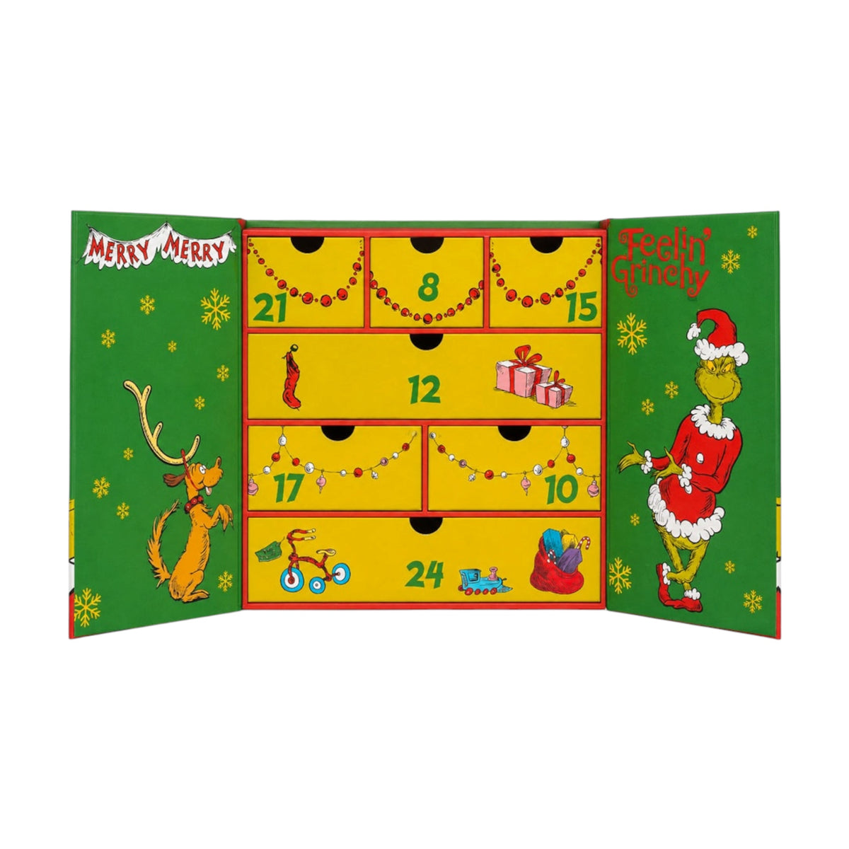 Calendario Dell'Avvento 7 Days The Grinch x Colourbook