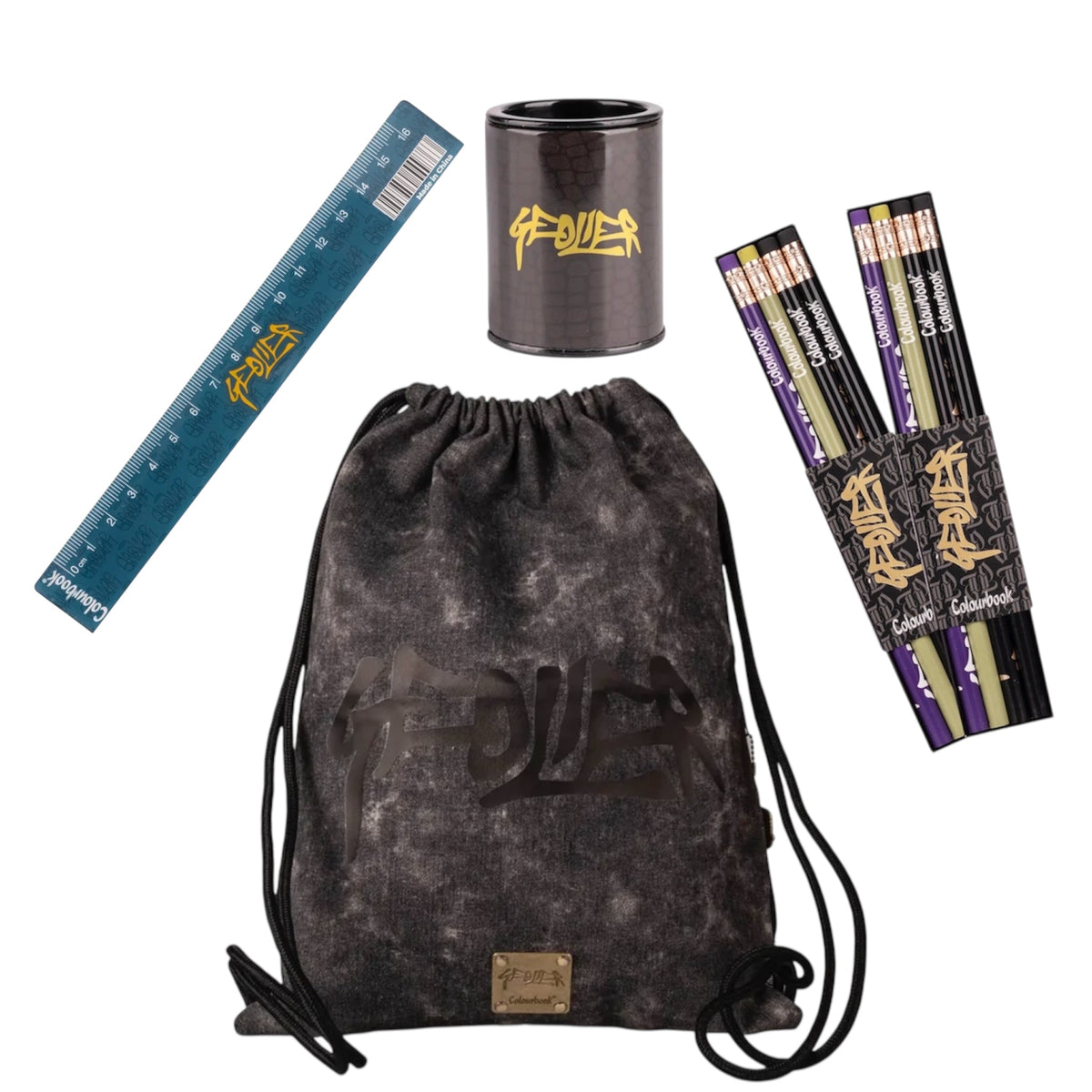 Set Sacca Geolier x Colourbook