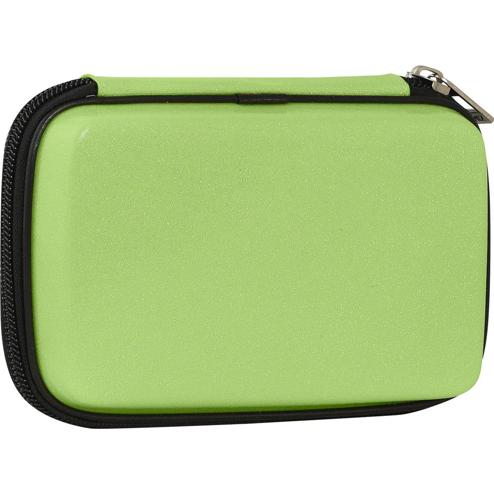 Astuccio Corredo Maxi Zip Glitter Verde - Comix
