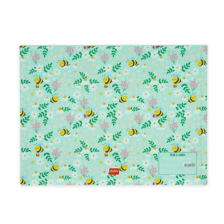 Cartelletta Portadocumenti - Fold & Order - Bee Green