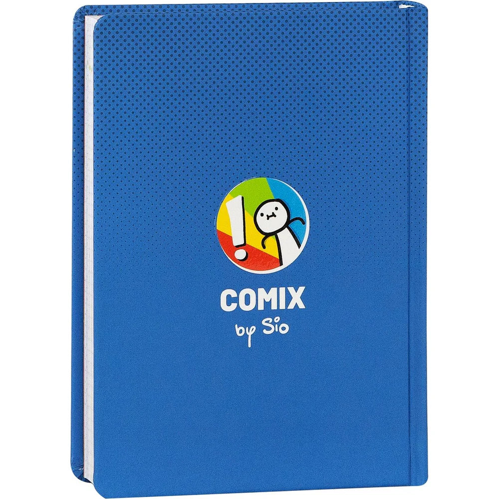 Diario 16 Mesi 2026/27 - COMIX Scottecs by Sio - Giornaliero Blu