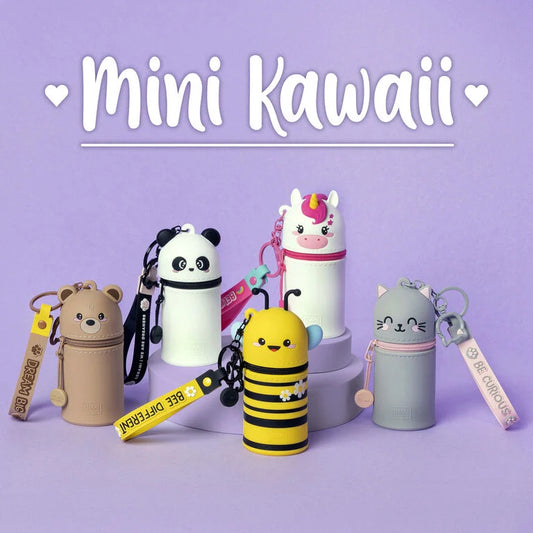 Portamonete con Portachiavi - Mini Kawaii