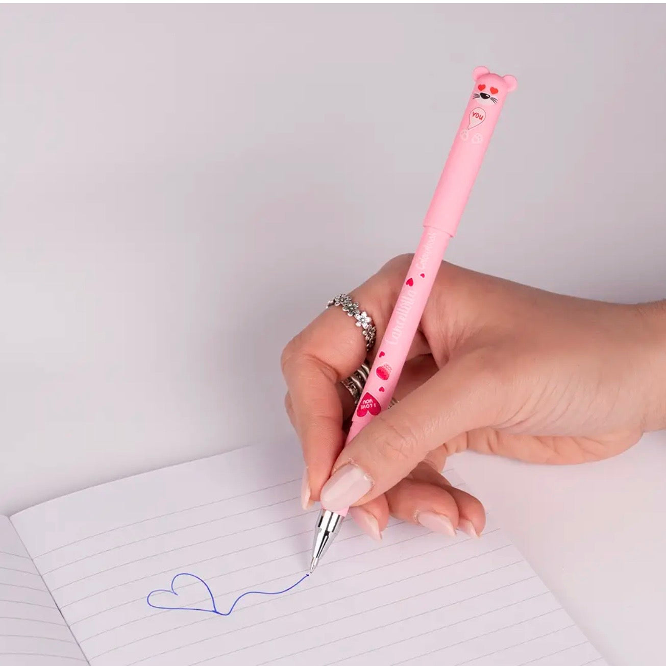 Set 2 penne gel cancellabili Cancellotte in Love