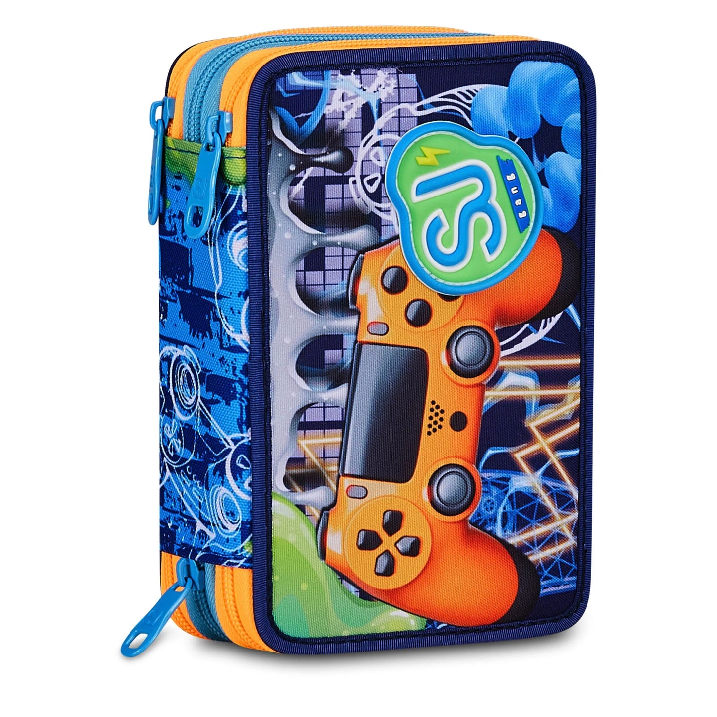 Astuccio 3 Zip - Joyful Pins Boy