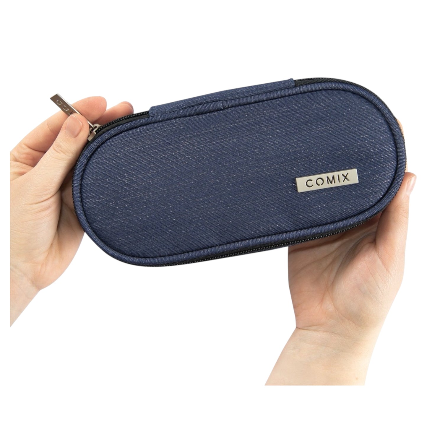 Astuccio Ovale Special Lurex Blu - Comix