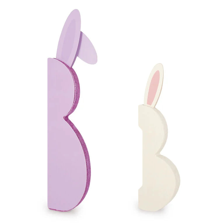 Set di 2 Coniglietti Pieghevoli in Carta - Hoppy Easter